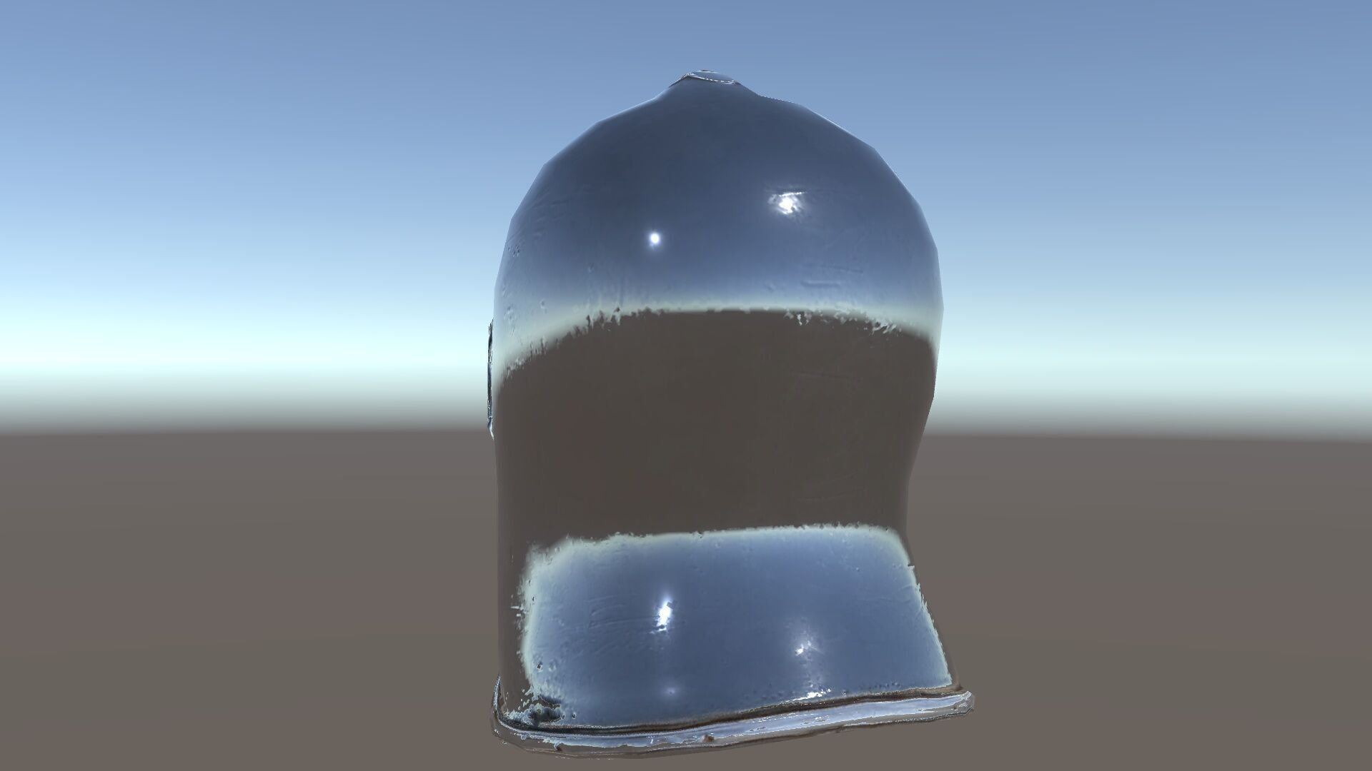 Medieval Knight Helmet Model Pack with PBR Textures Low-poly 3D model_7