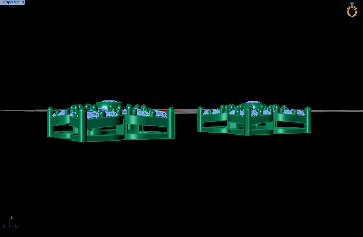 STUDD EARRING Free 3D model_1