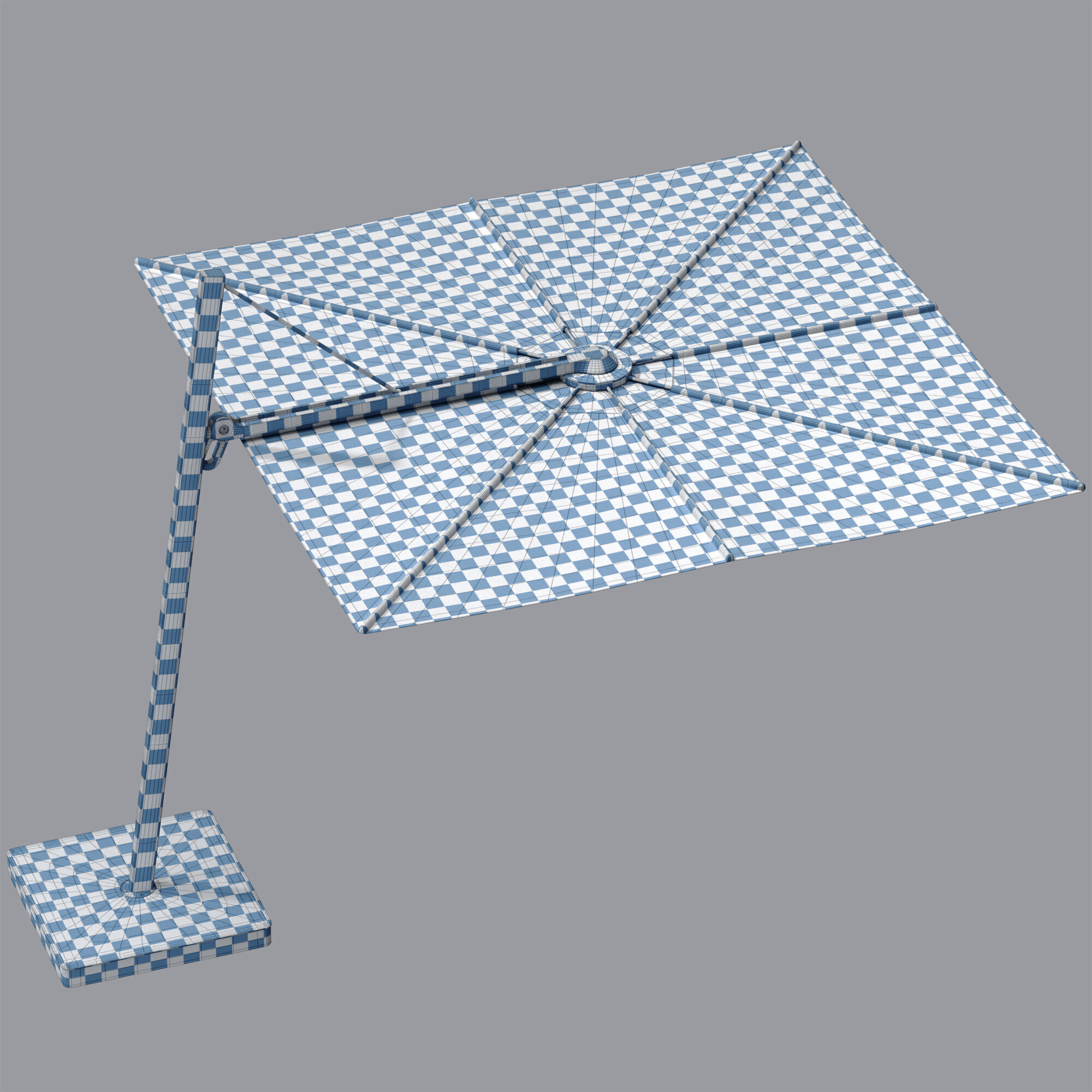 Versa Square Parasol by Umbrosa 3D model_5