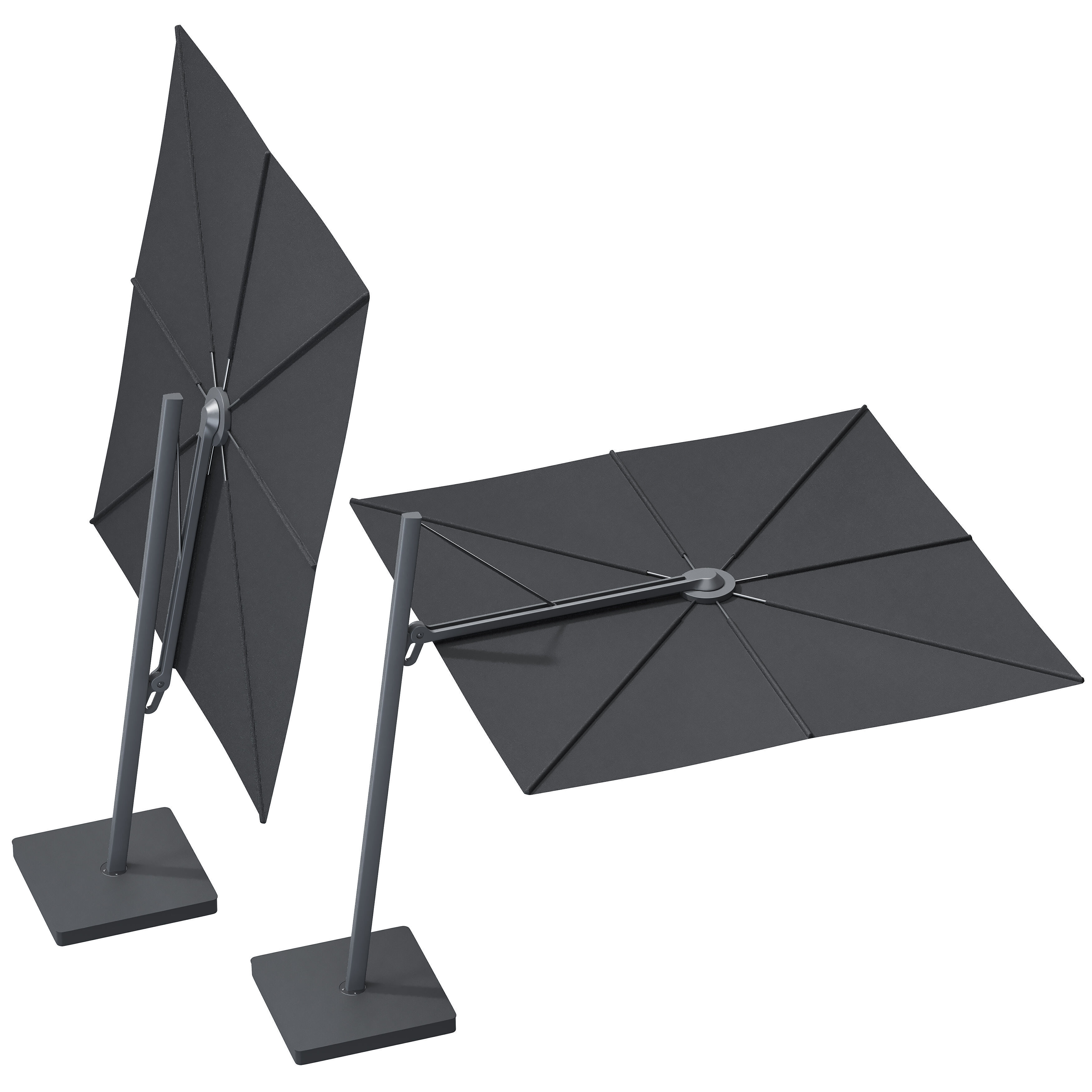 Versa Square Parasol by Umbrosa 3D model_1