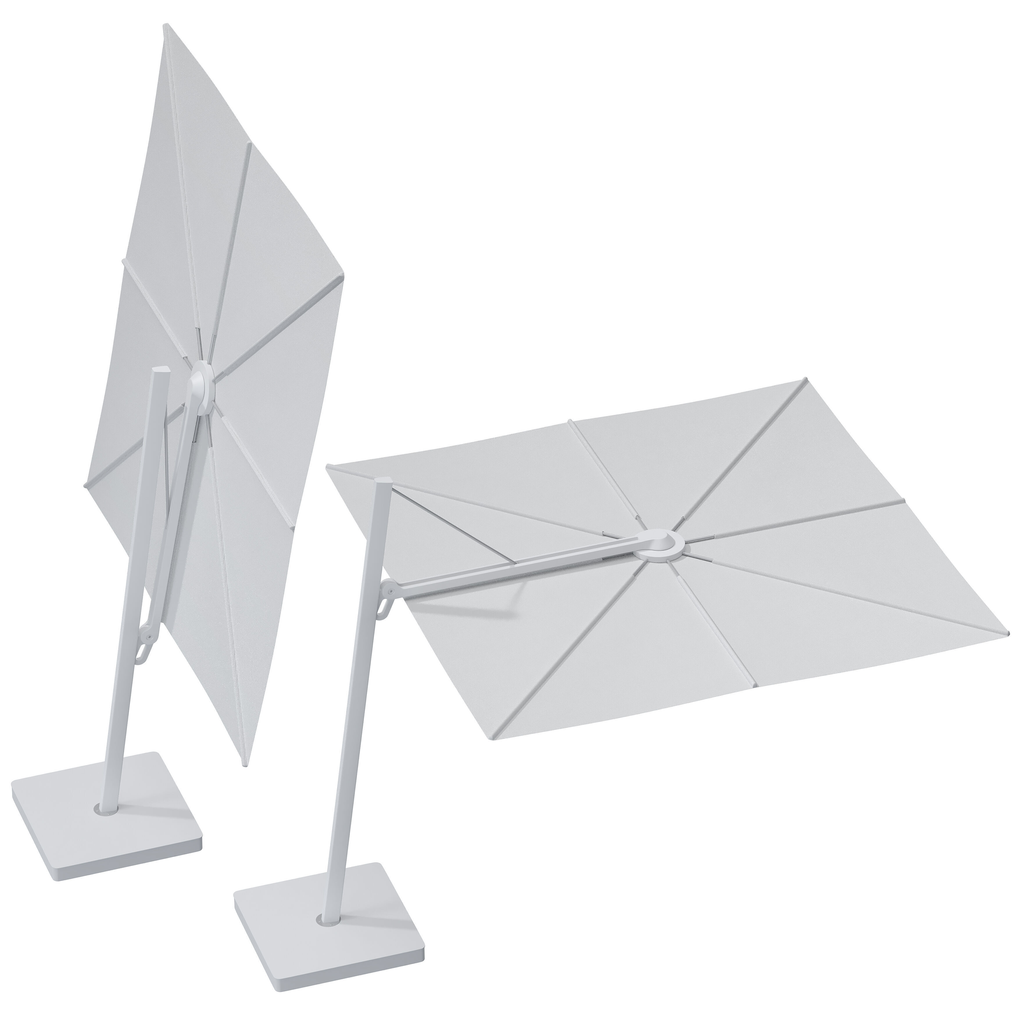 Versa Square Parasol by Umbrosa 3D model_2