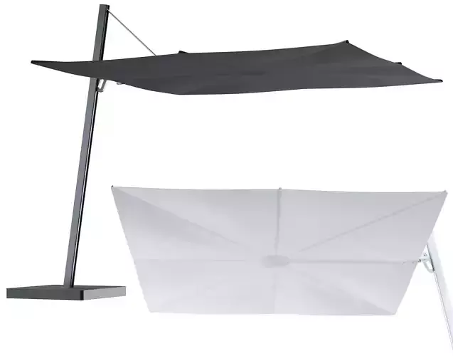 Versa Square Parasol by Umbrosa 3D model