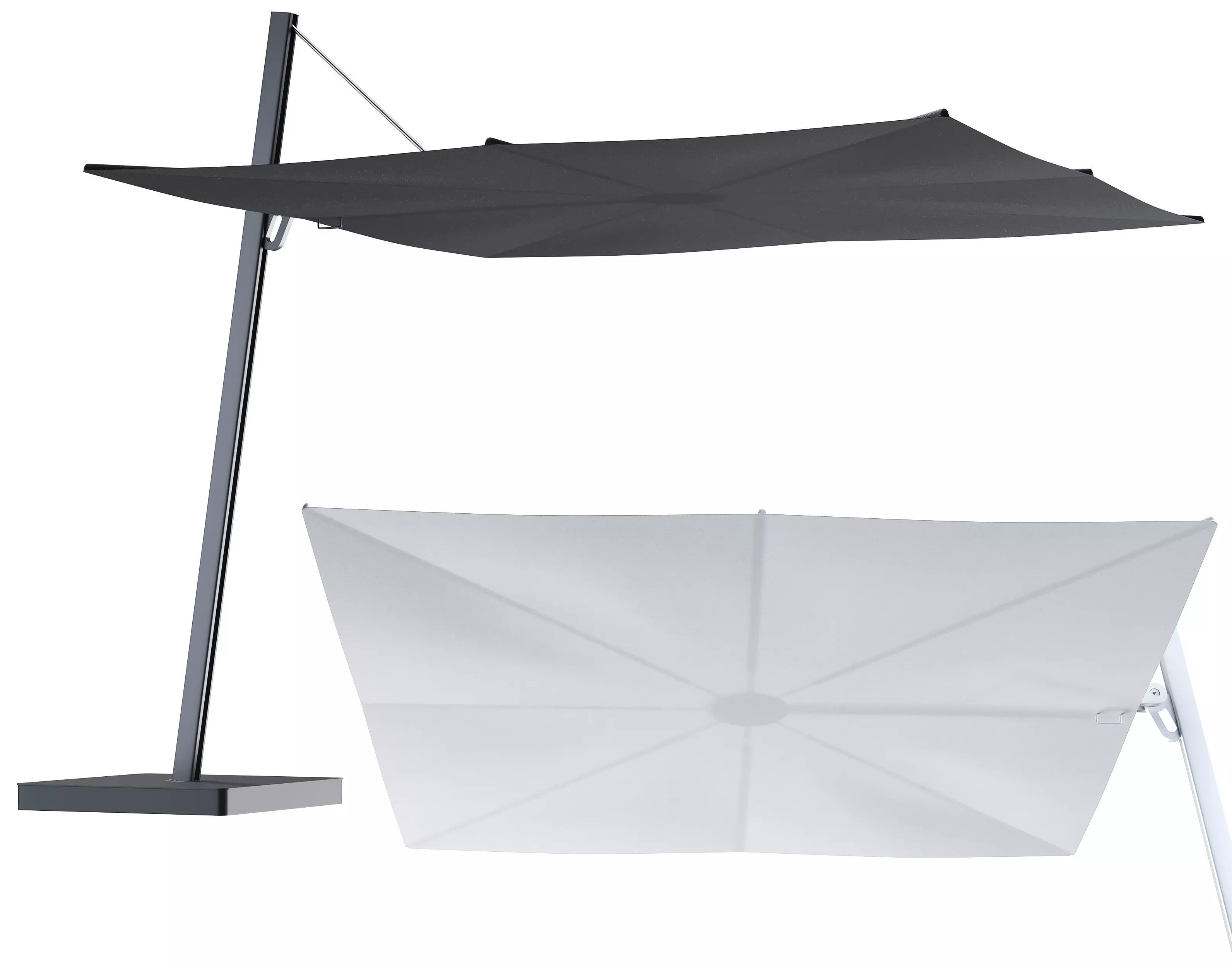 Versa Square Parasol by Umbrosa 3D model_0