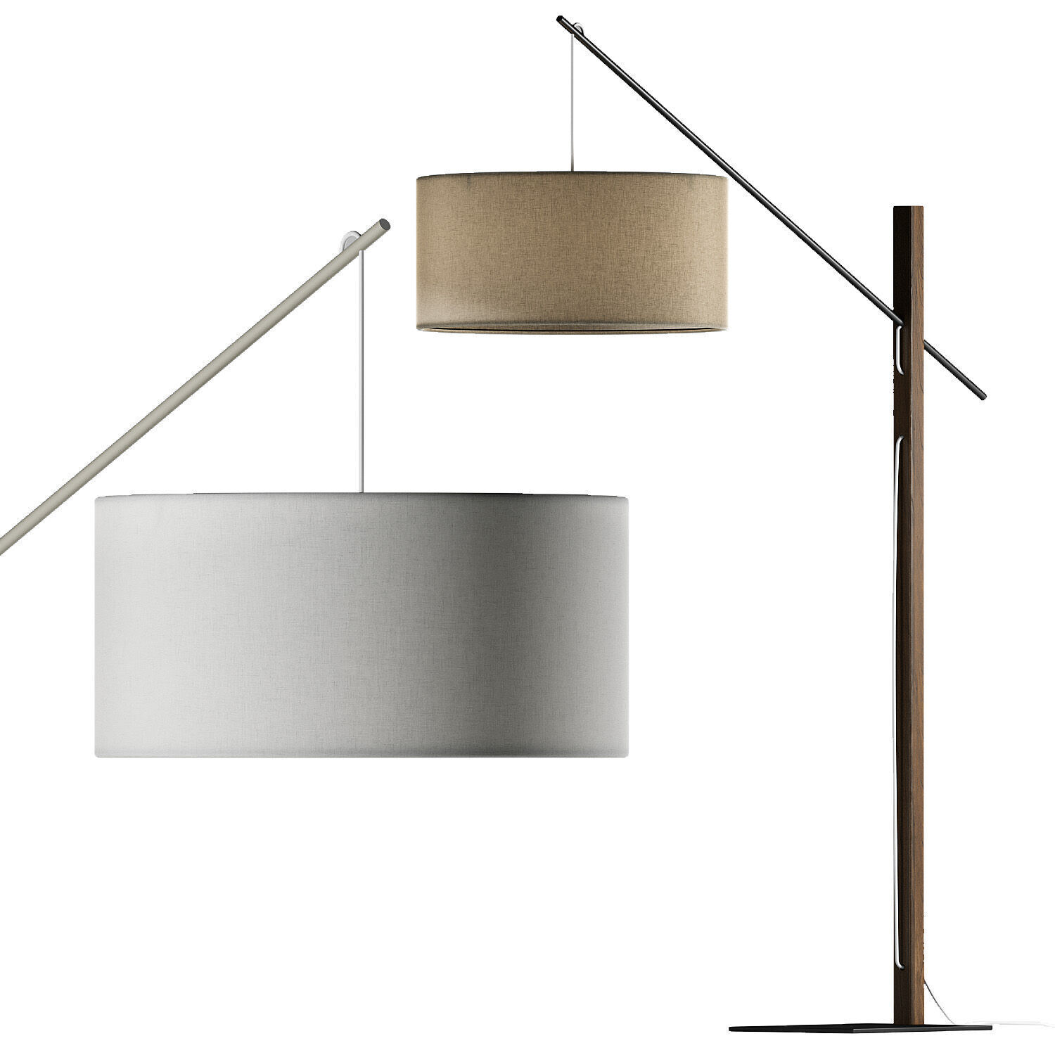 Britop Lighting Cecile Floor Lamp 3D model_1