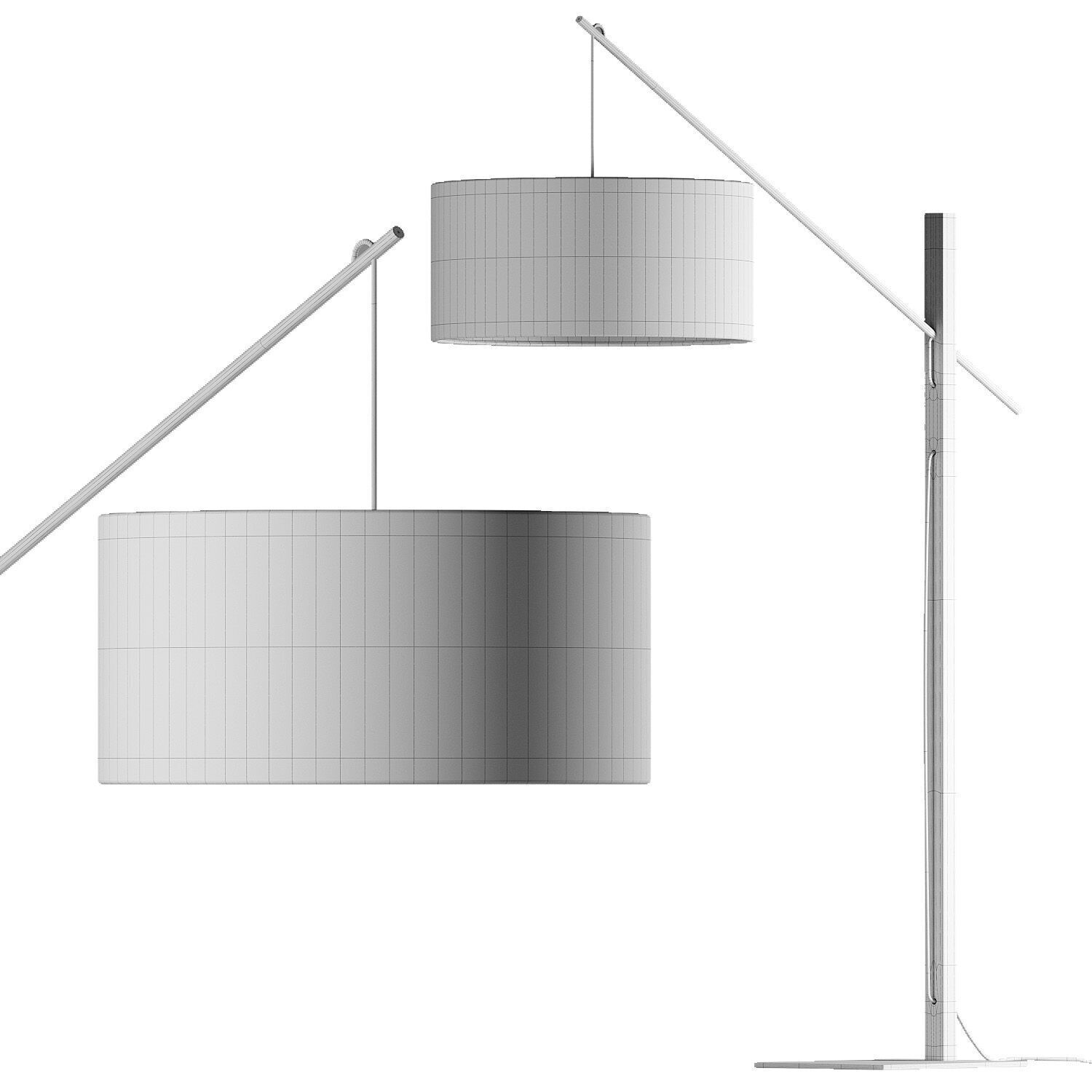 Britop Lighting Cecile Floor Lamp 3D model_3