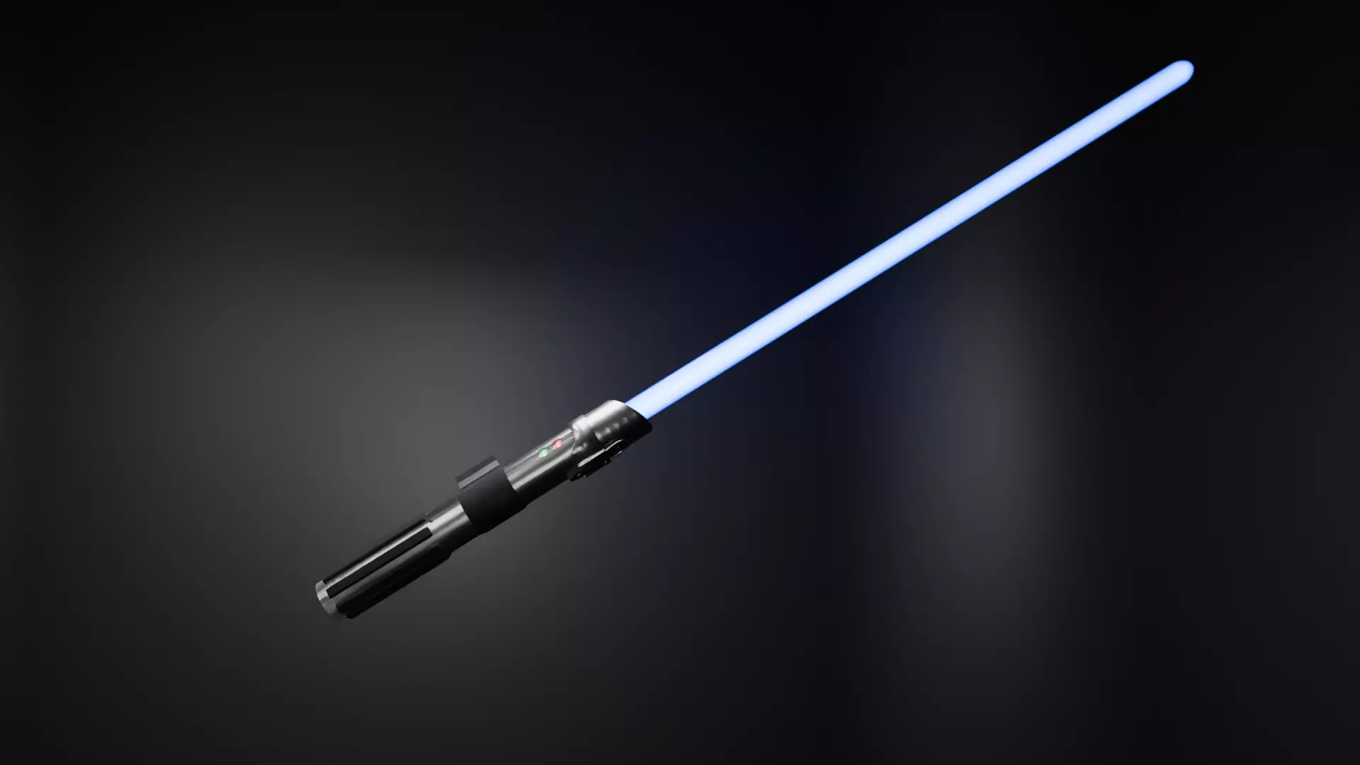 Anakin Skywalkers Lightsaber 3D model_0