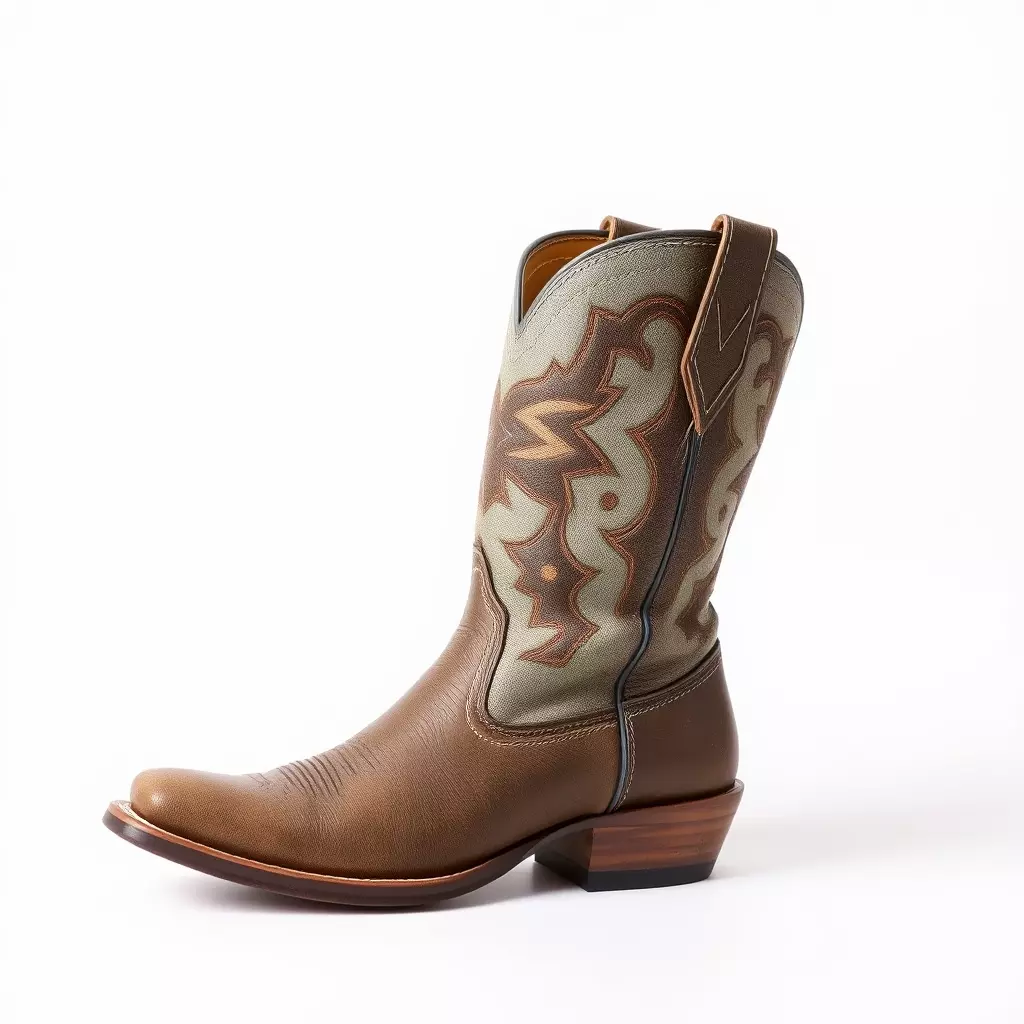 Cowboy Boot D Model Pack for Rendering and Gaming Low-poly 3D model_0