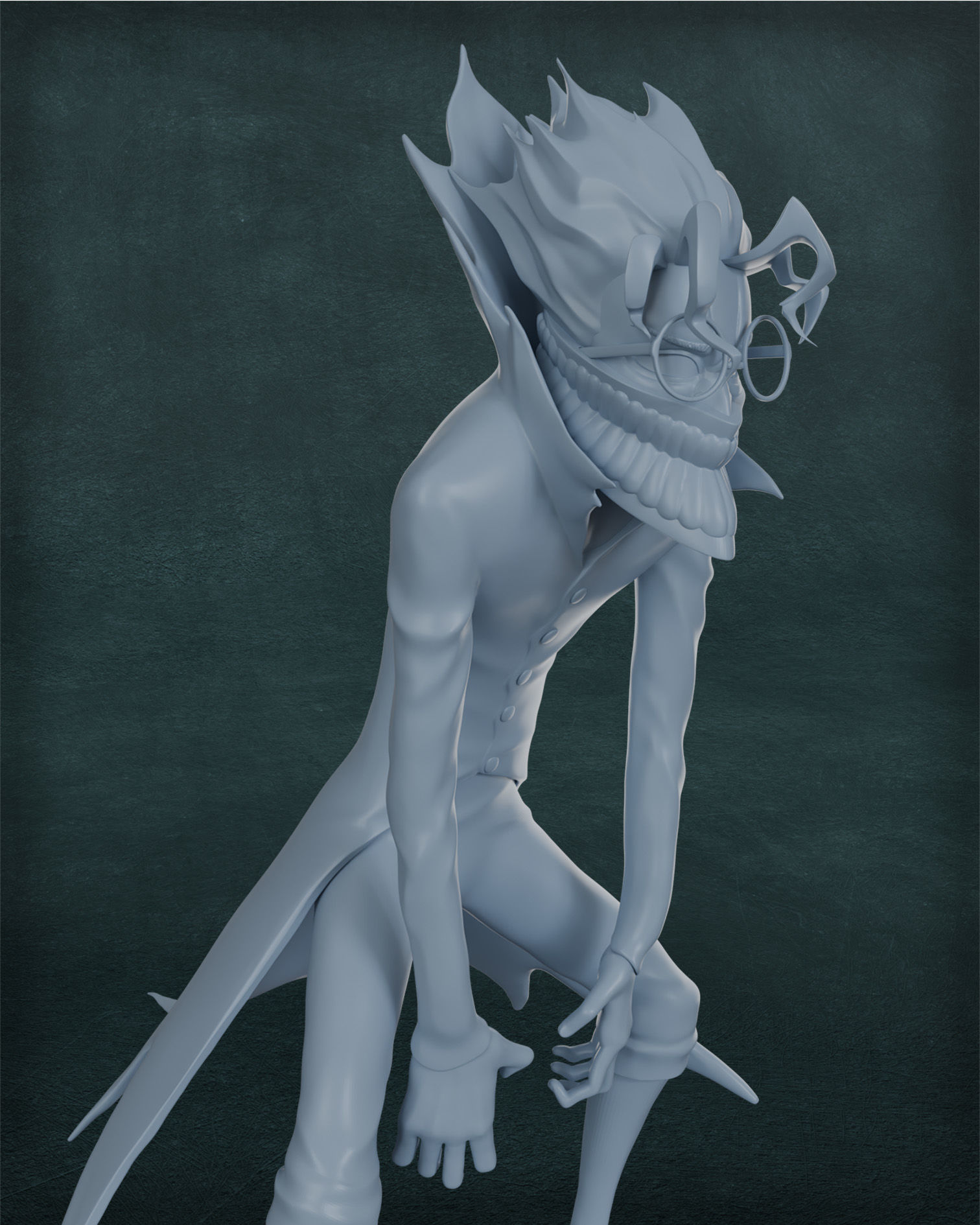 Turbo Granny Okarun Free 3D print model_7