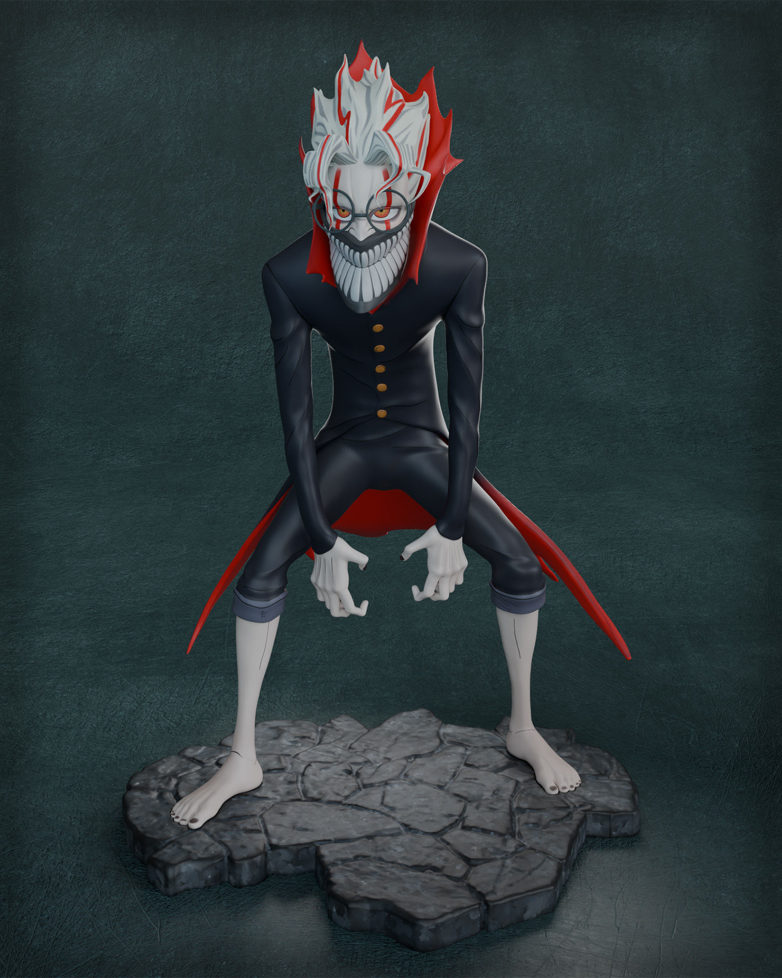 Turbo Granny Okarun Free 3D print model_12