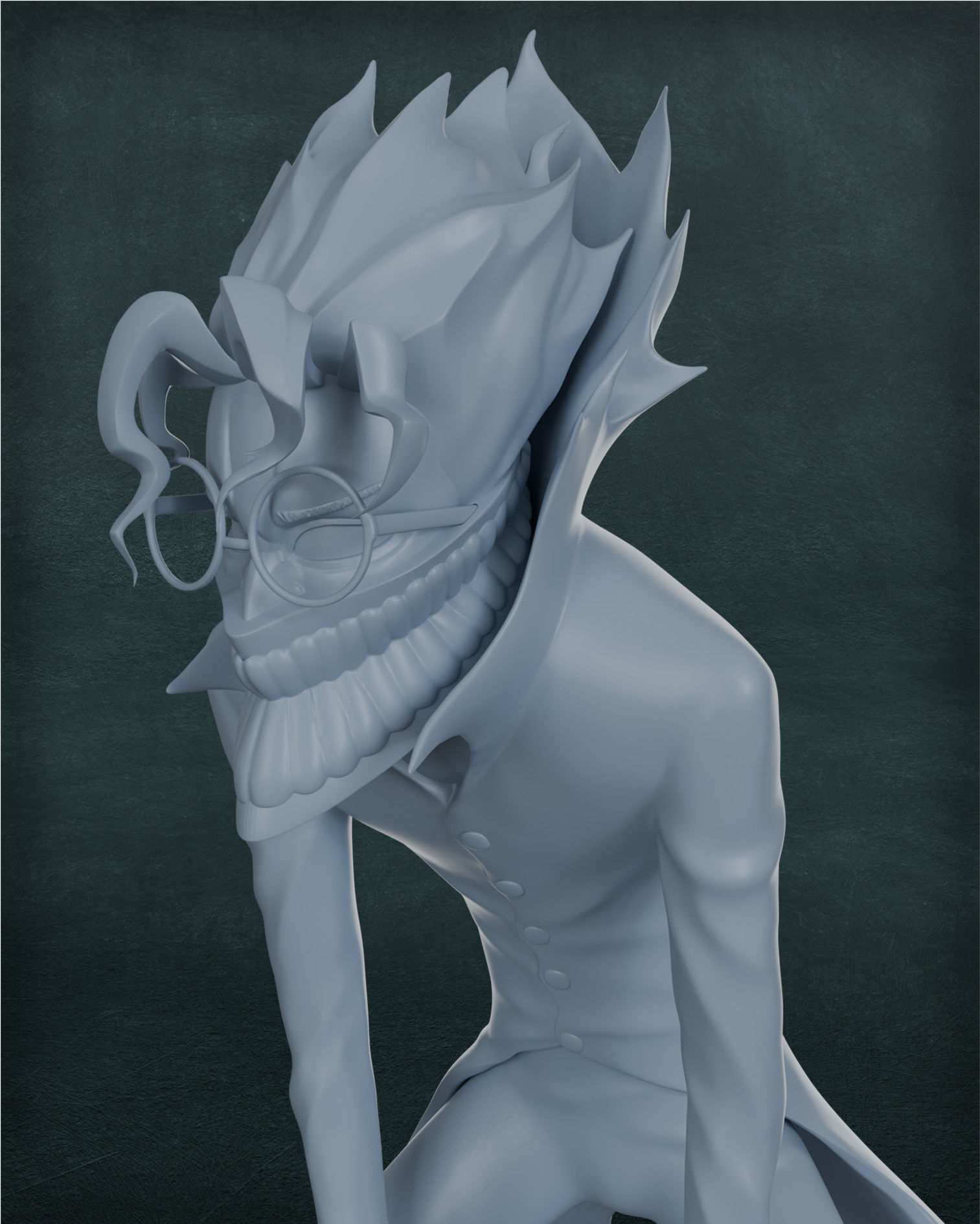 Turbo Granny Okarun Free 3D print model_9