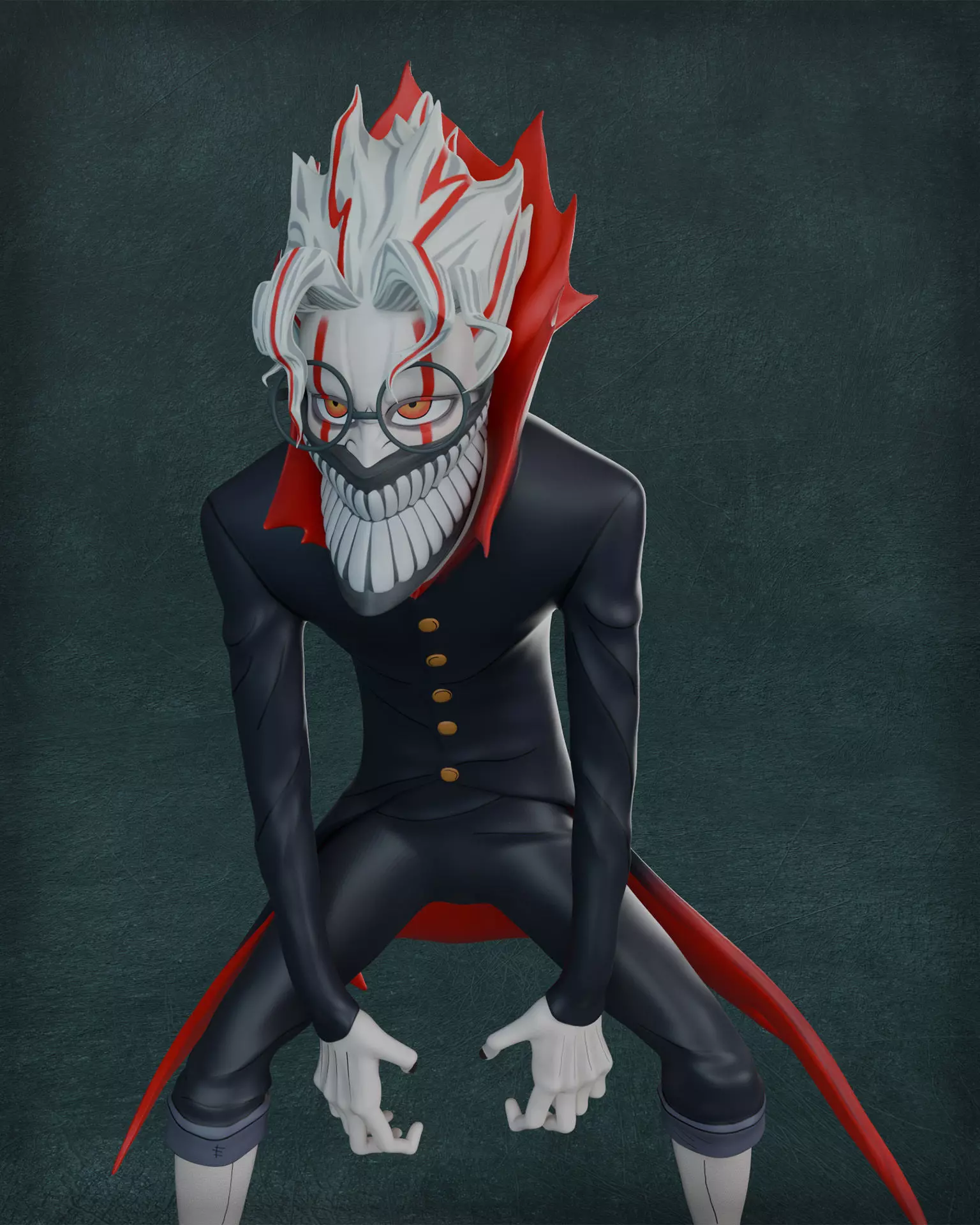 Turbo Granny Okarun Free 3D print model_0