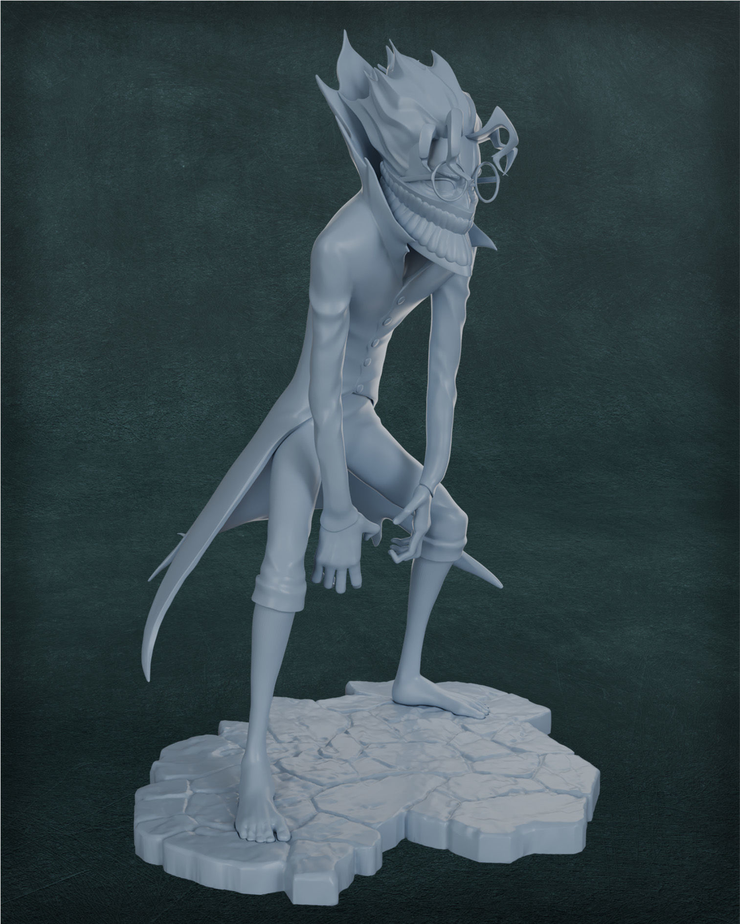 Turbo Granny Okarun Free 3D print model_4