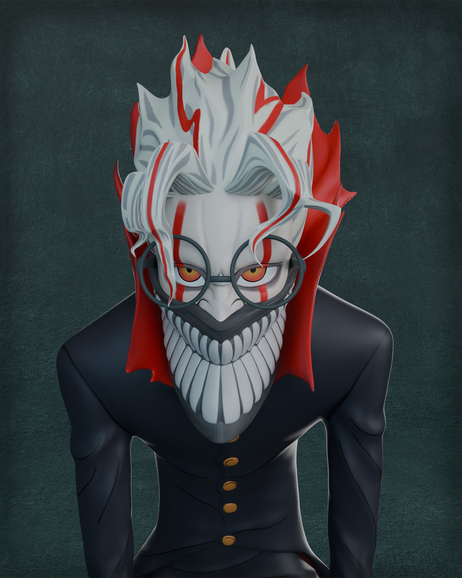 Turbo Granny Okarun Free 3D print model_10