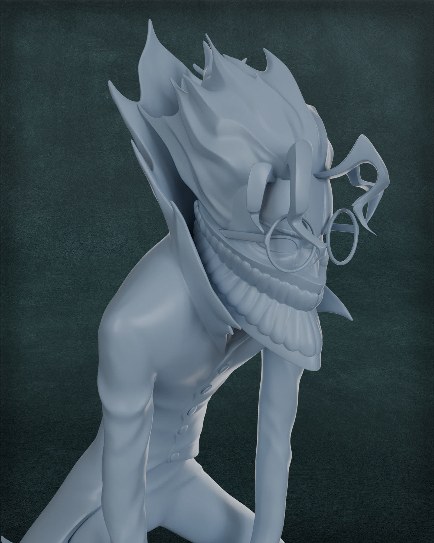 Turbo Granny Okarun Free 3D print model_6