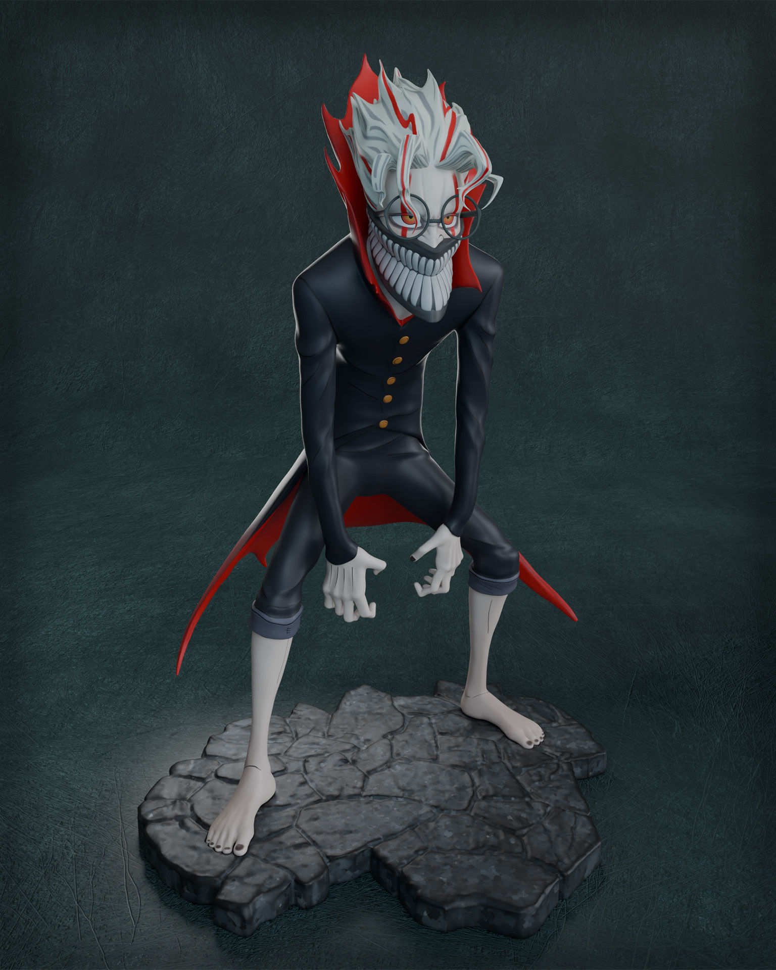 Turbo Granny Okarun Free 3D print model_11