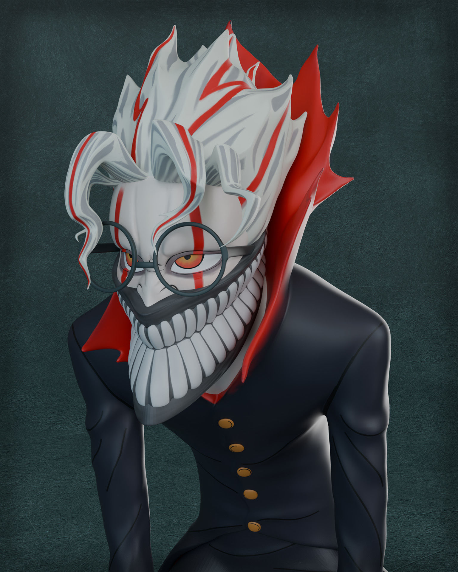 Turbo Granny Okarun Free 3D print model_2