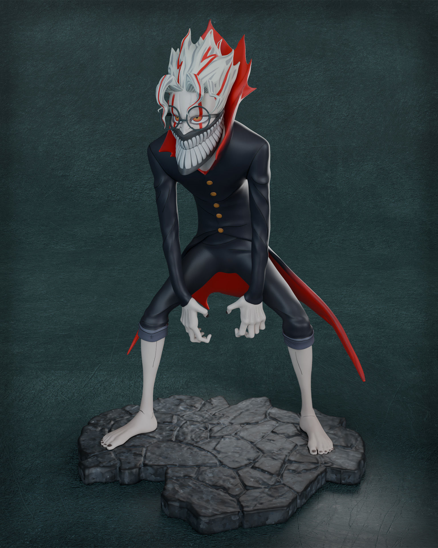 Turbo Granny Okarun Free 3D print model_1