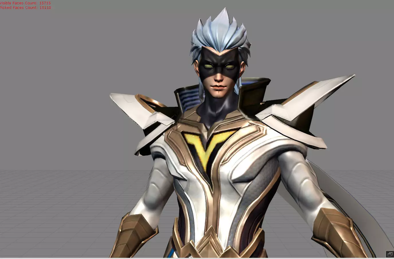 Vale Blizzard Storm Low-poly 3D model_0