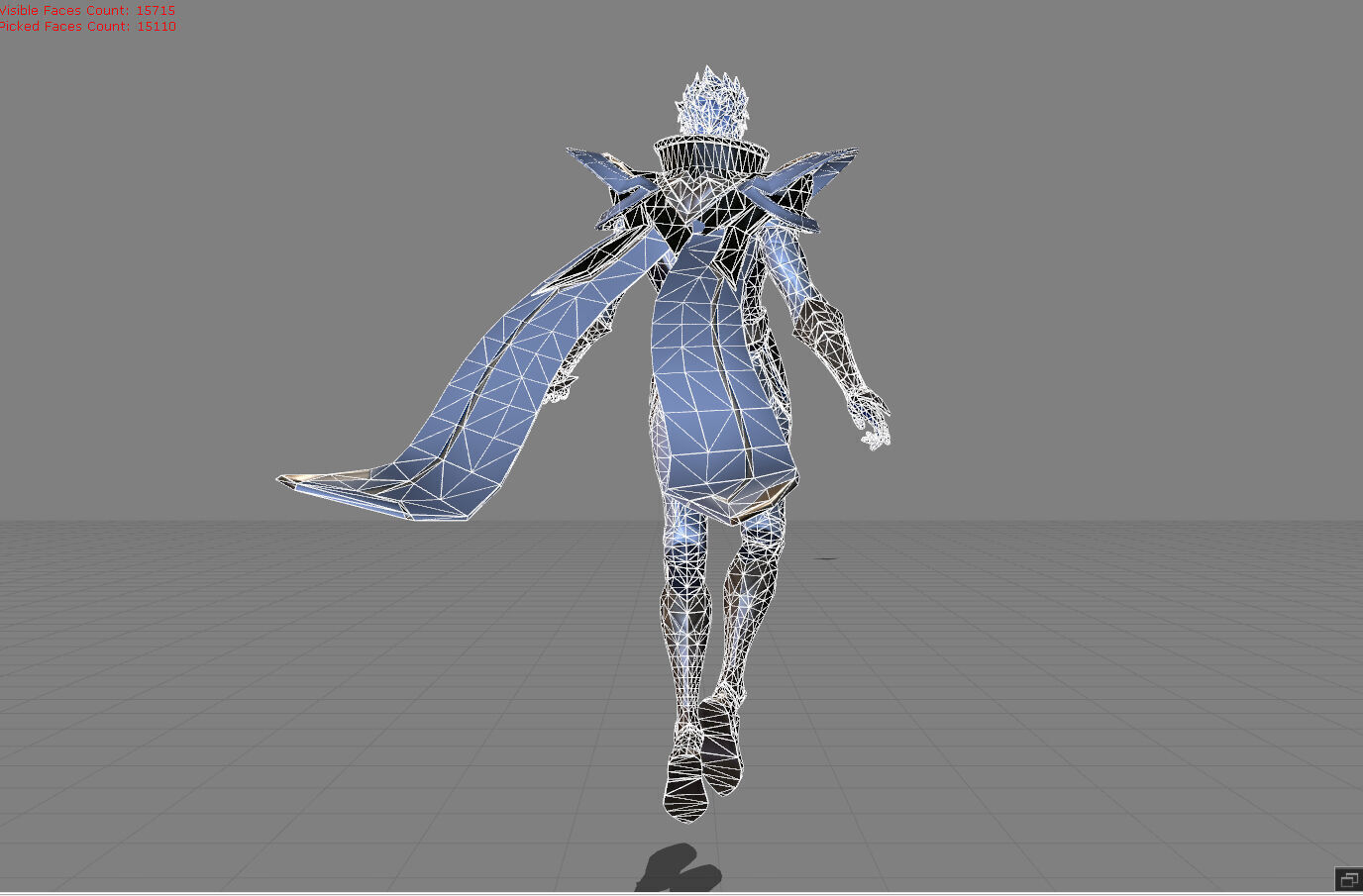 Vale Blizzard Storm Low-poly 3D model_9