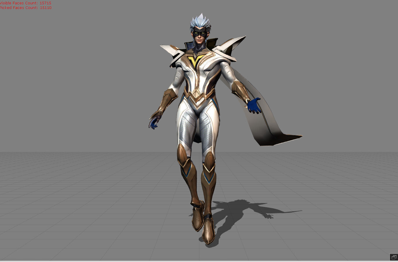 Vale Blizzard Storm Low-poly 3D model_2