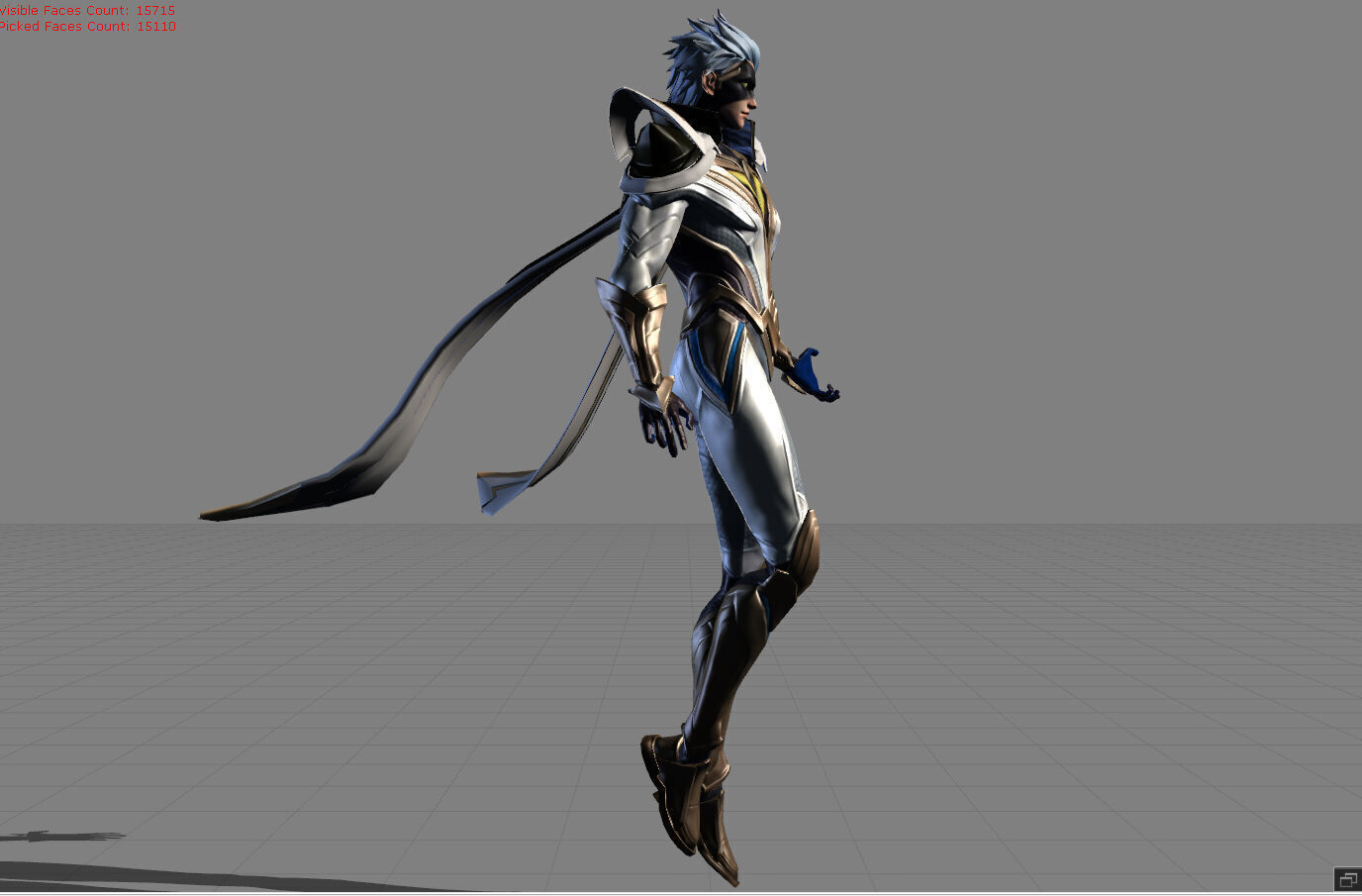 Vale Blizzard Storm Low-poly 3D model_3