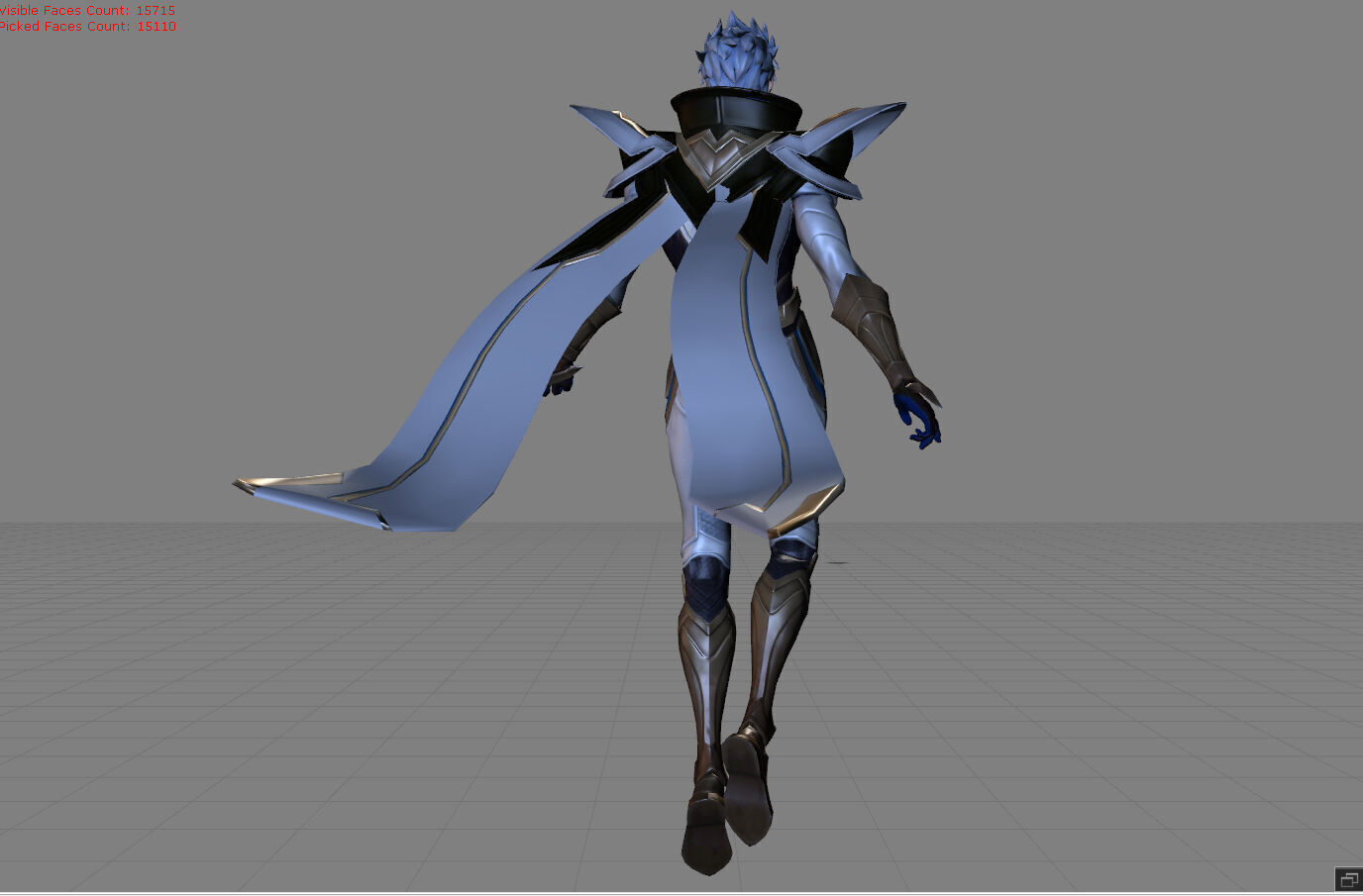 Vale Blizzard Storm Low-poly 3D model_5