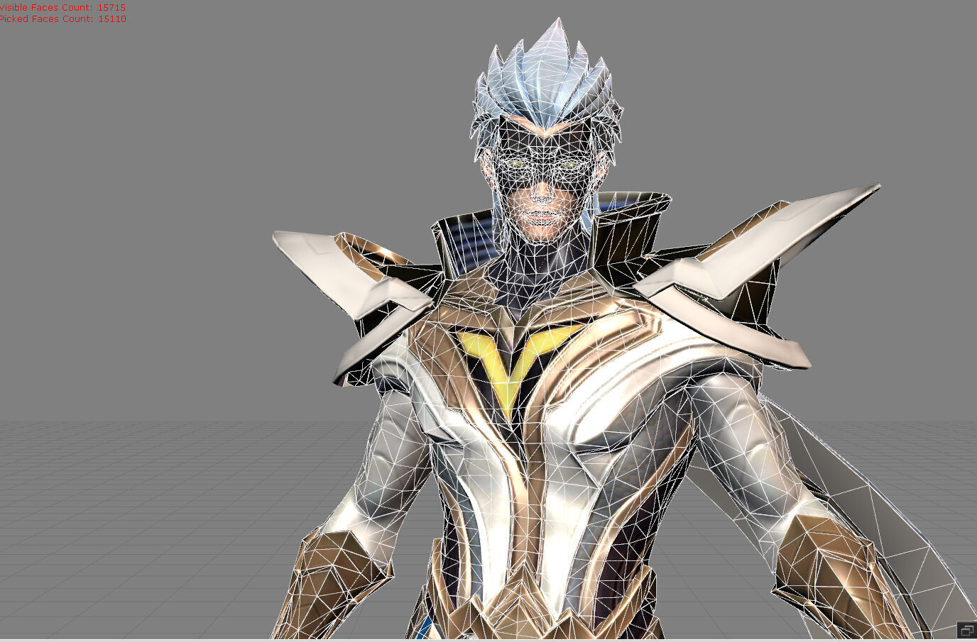 Vale Blizzard Storm Low-poly 3D model_1
