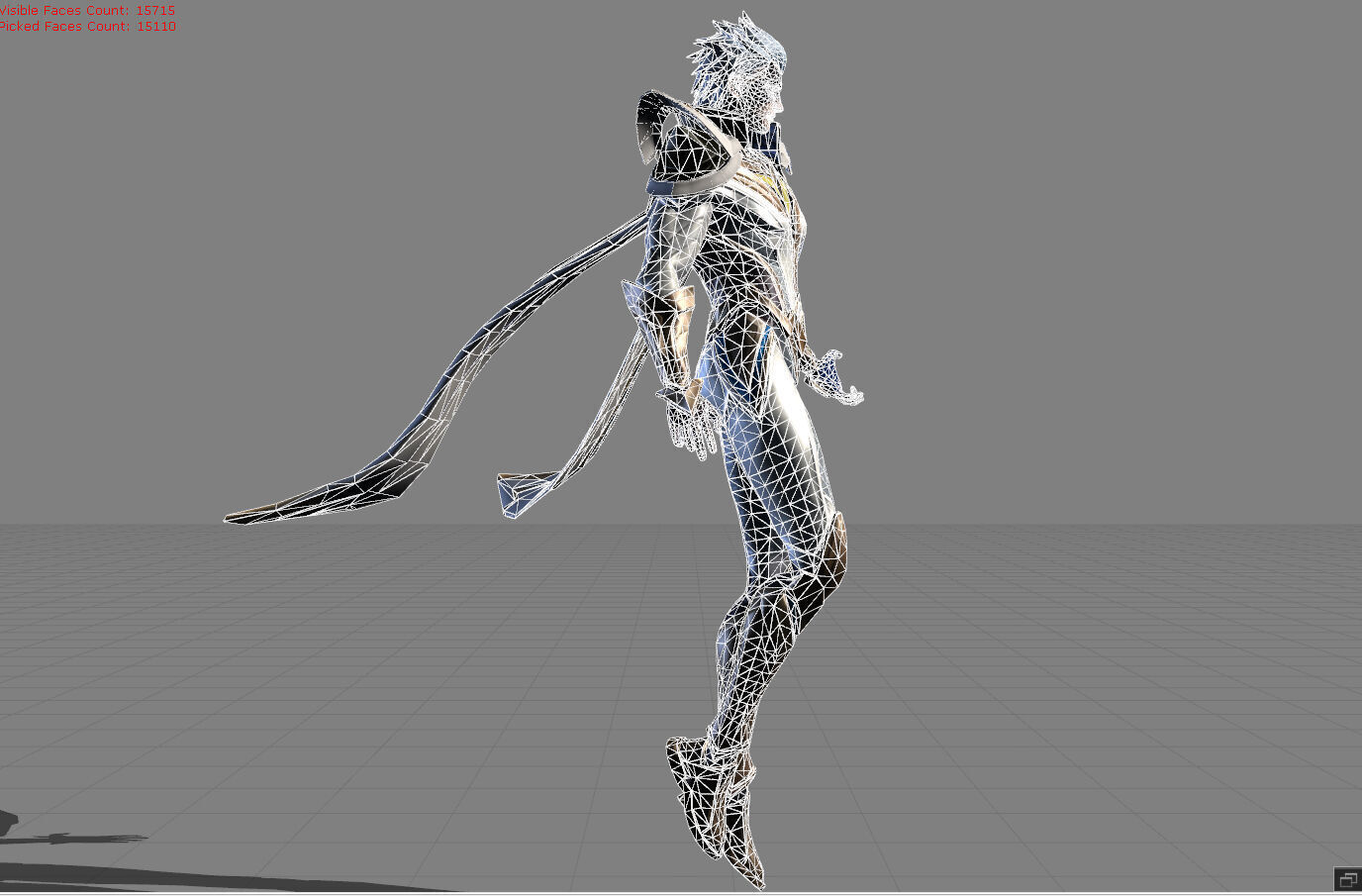 Vale Blizzard Storm Low-poly 3D model_7