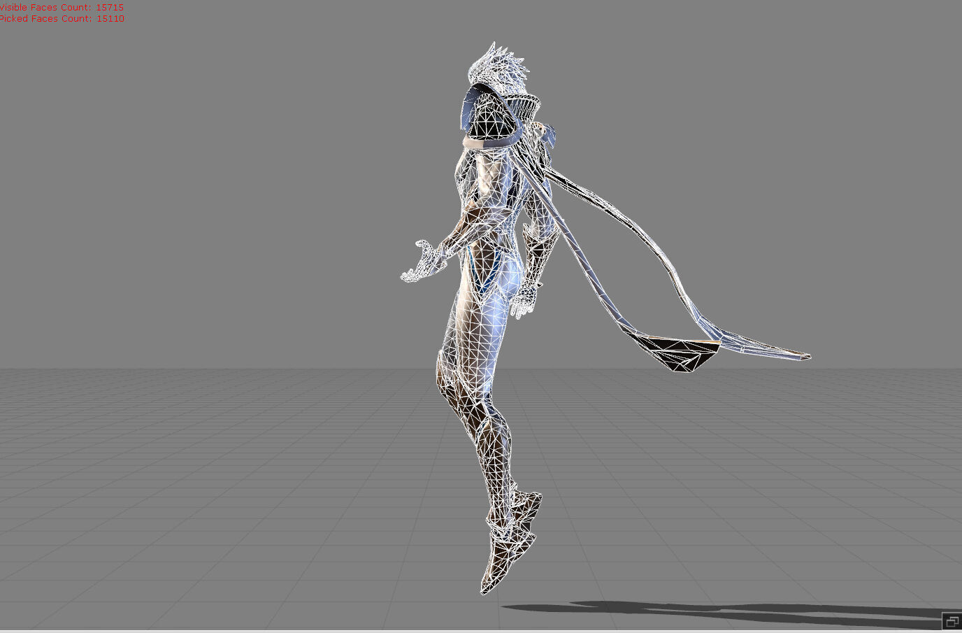 Vale Blizzard Storm Low-poly 3D model_8