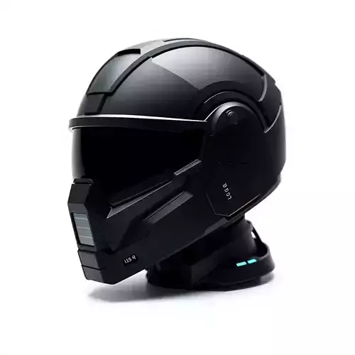 Futuristic Helmet D Model Pack