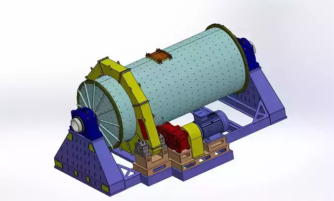 2200 X 5000 BALL MILL