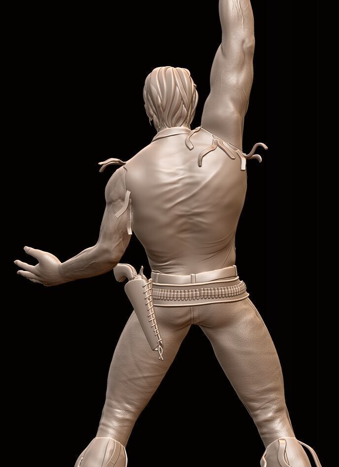 Zagor Dynamic Heroic Figure 3D Printable Collectible Statue 3D print model_5