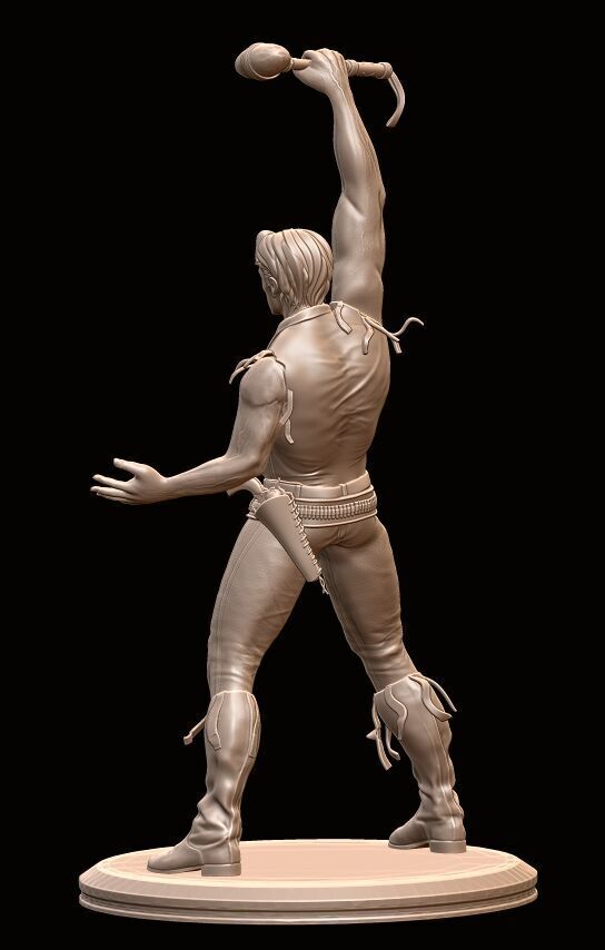 Zagor Dynamic Heroic Figure 3D Printable Collectible Statue 3D print model_6