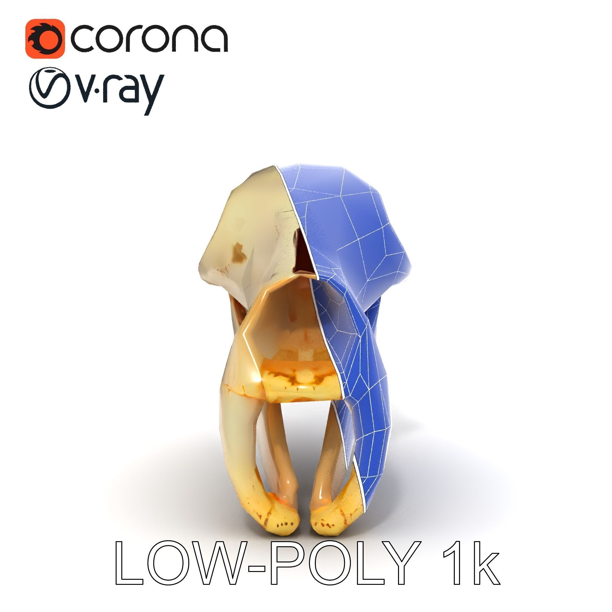 Animal Skull D Model Pack Low-poly 3D model_25