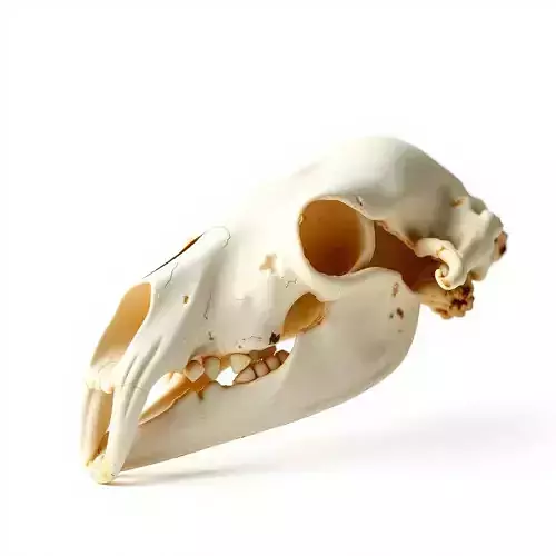 Animal Skull D Model Pack Low-poly 3D model