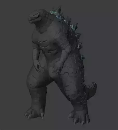 Godzilla 2019 Kaiju Universe OBJ