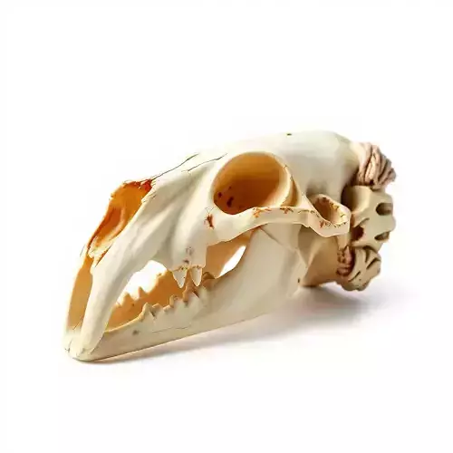 Realistic Animal Skull Model Pack for Educational and Artisti... Low-poly 3D model
