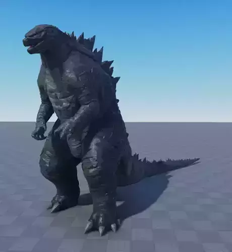 Godzilla 2014 Kaiju Universe OBJ