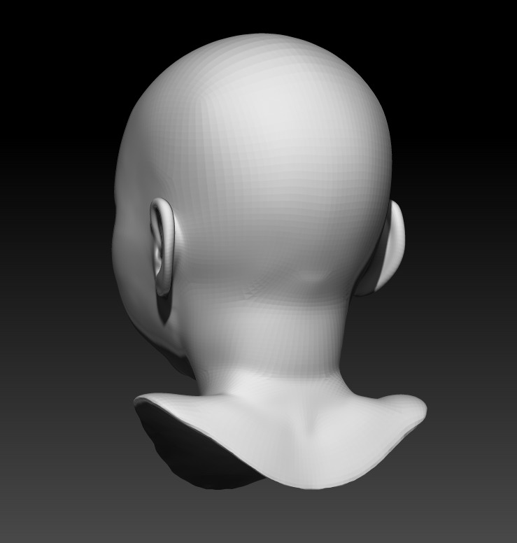 Head child 5 3D model_3