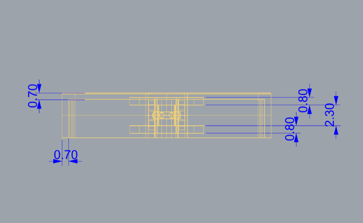 Modern Cross Pendant Minimal 3D Printable Jewelry Model STL OBJ 3D print model_4