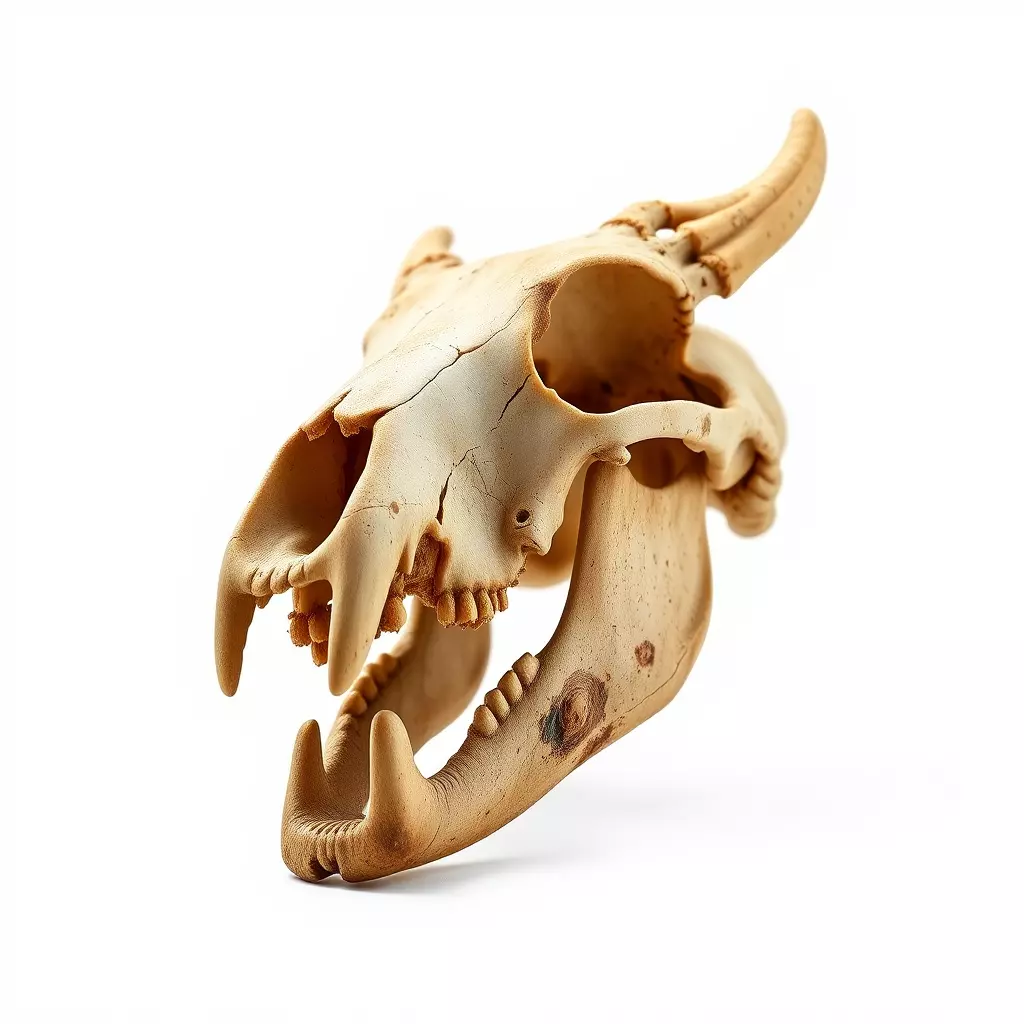 Realistic Animal Skull Model Pack for Rendering and Game Design Low-poly 3D model_0