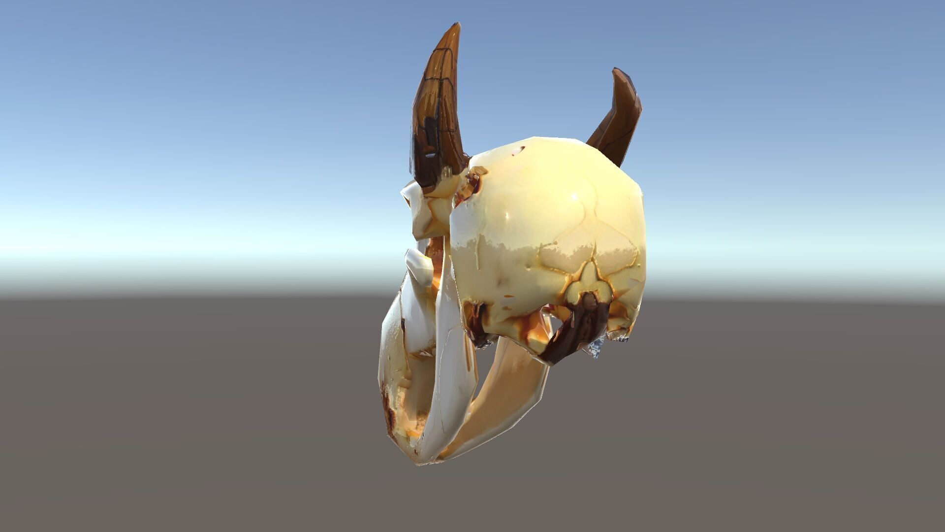 Animal Skull Model Pack Low-poly 3D model_31
