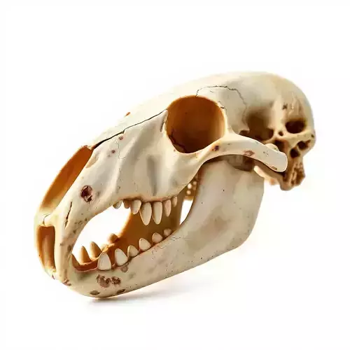 Realistic Animal Skull D Model Pack Low-poly 3D model