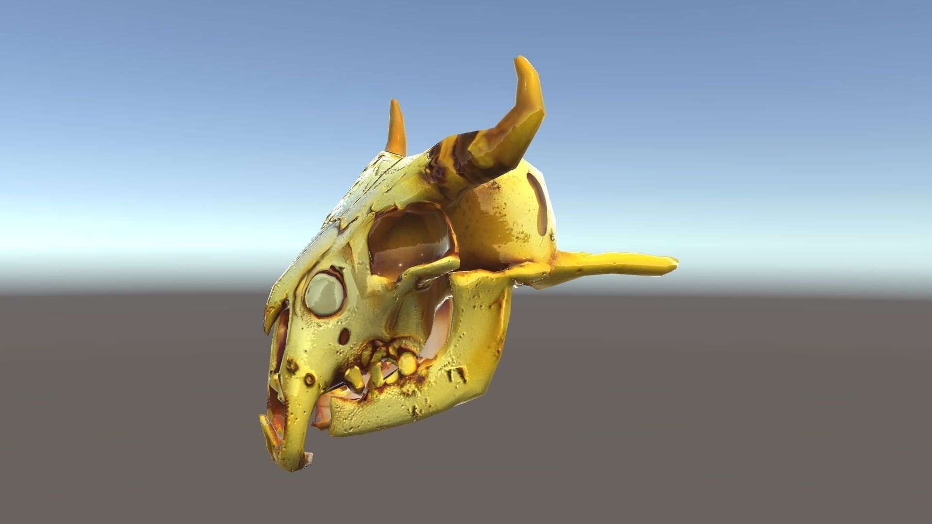 Animal Skull Model Pack with Detailed Anatomy Low-poly 3D model_24