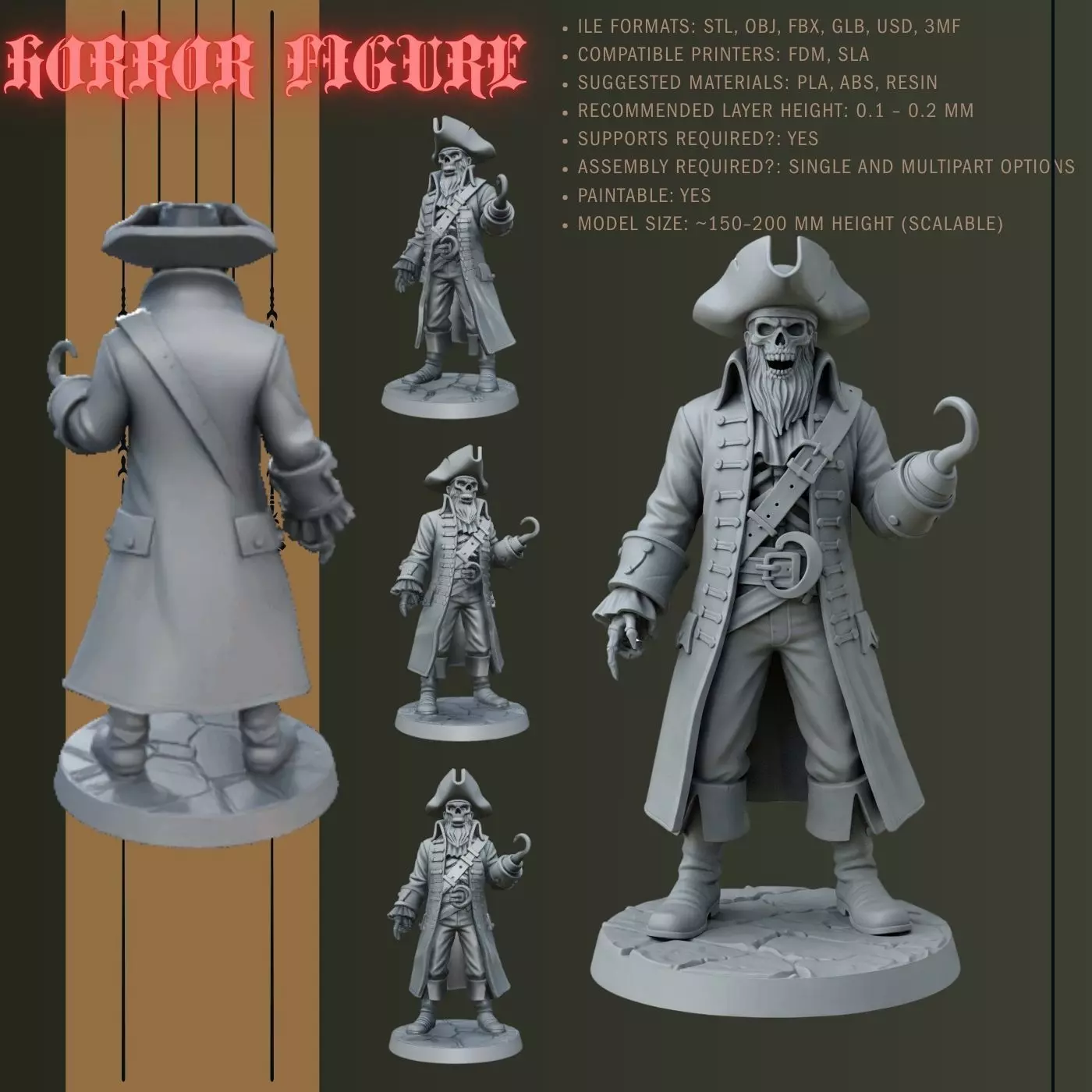 Death on the High Seas 3D print model