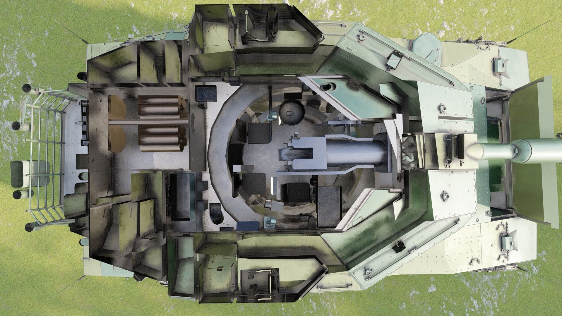 Merkava Mark 4 3D model_23