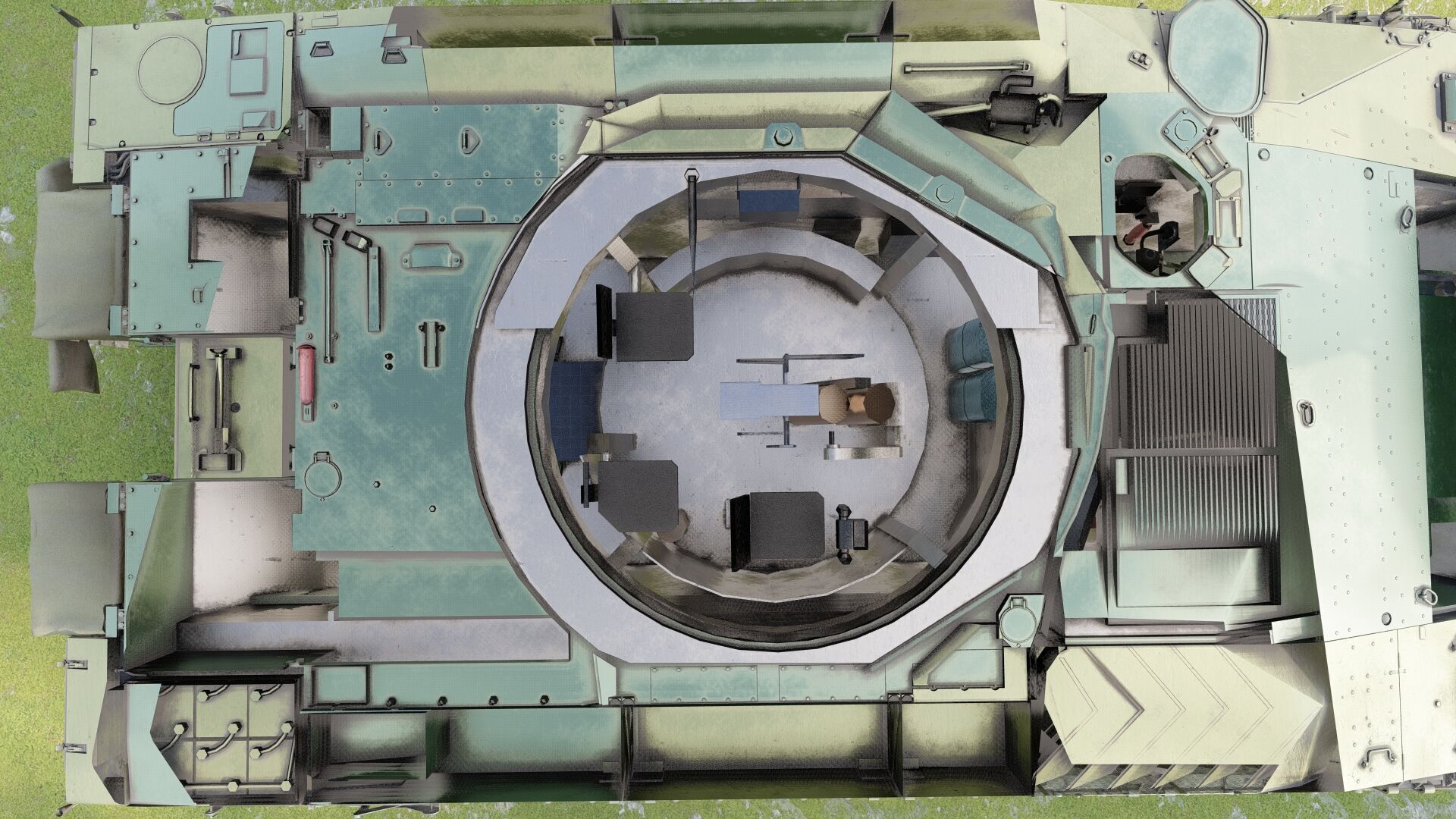 Merkava Mark 4 3D model_26