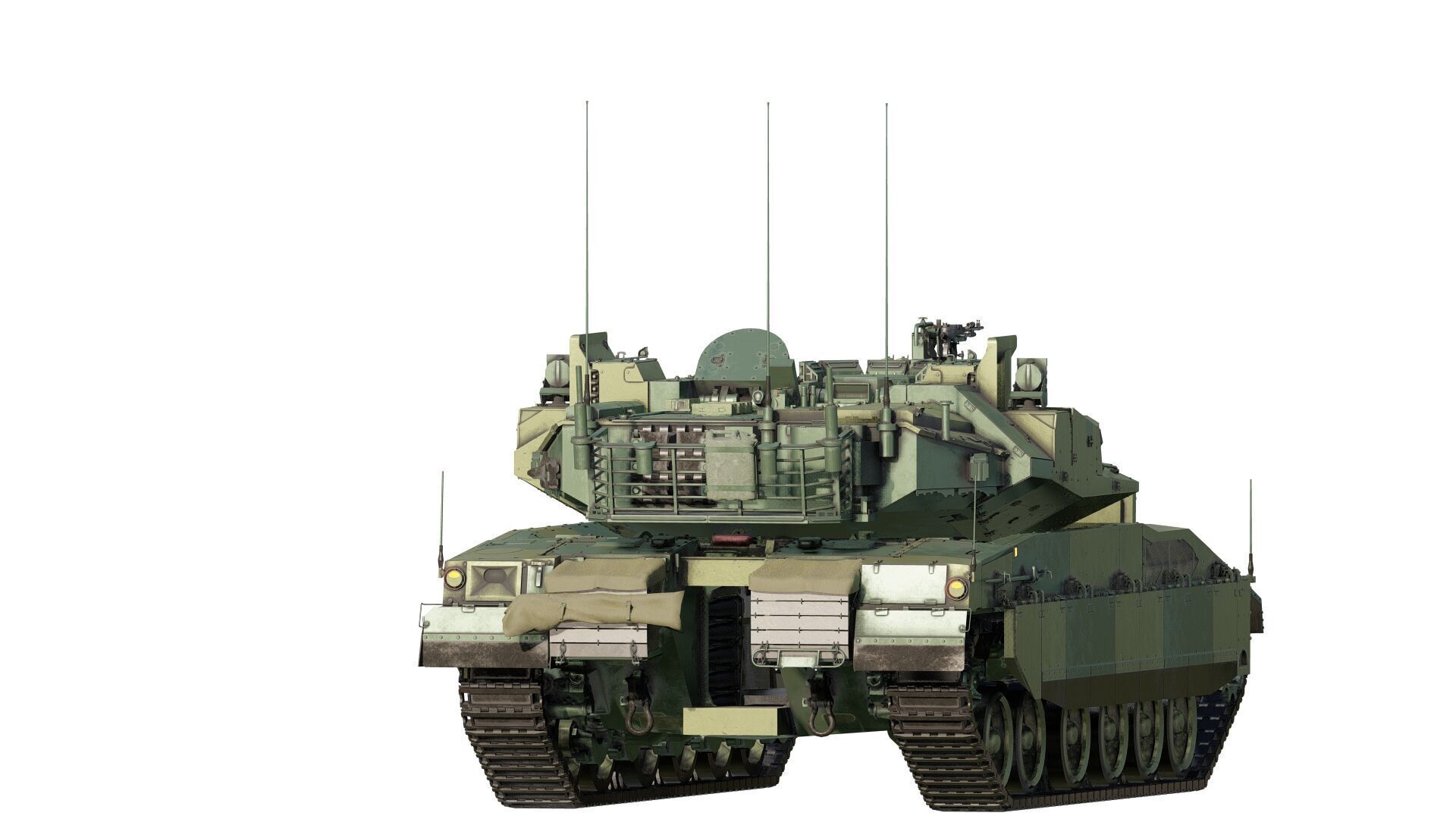 Merkava Mark 4 3D model_3