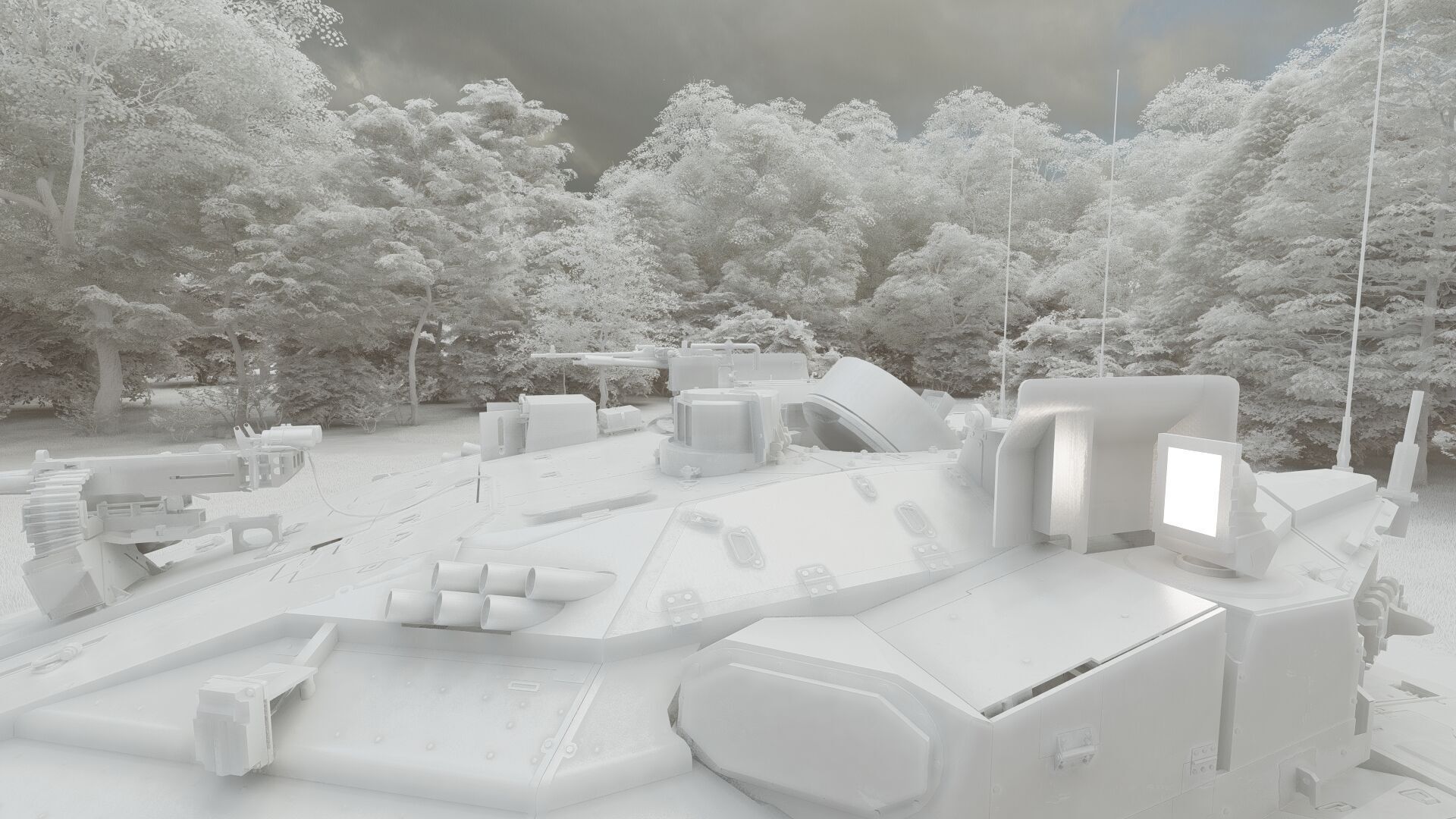 Merkava Mark 4 3D model_37