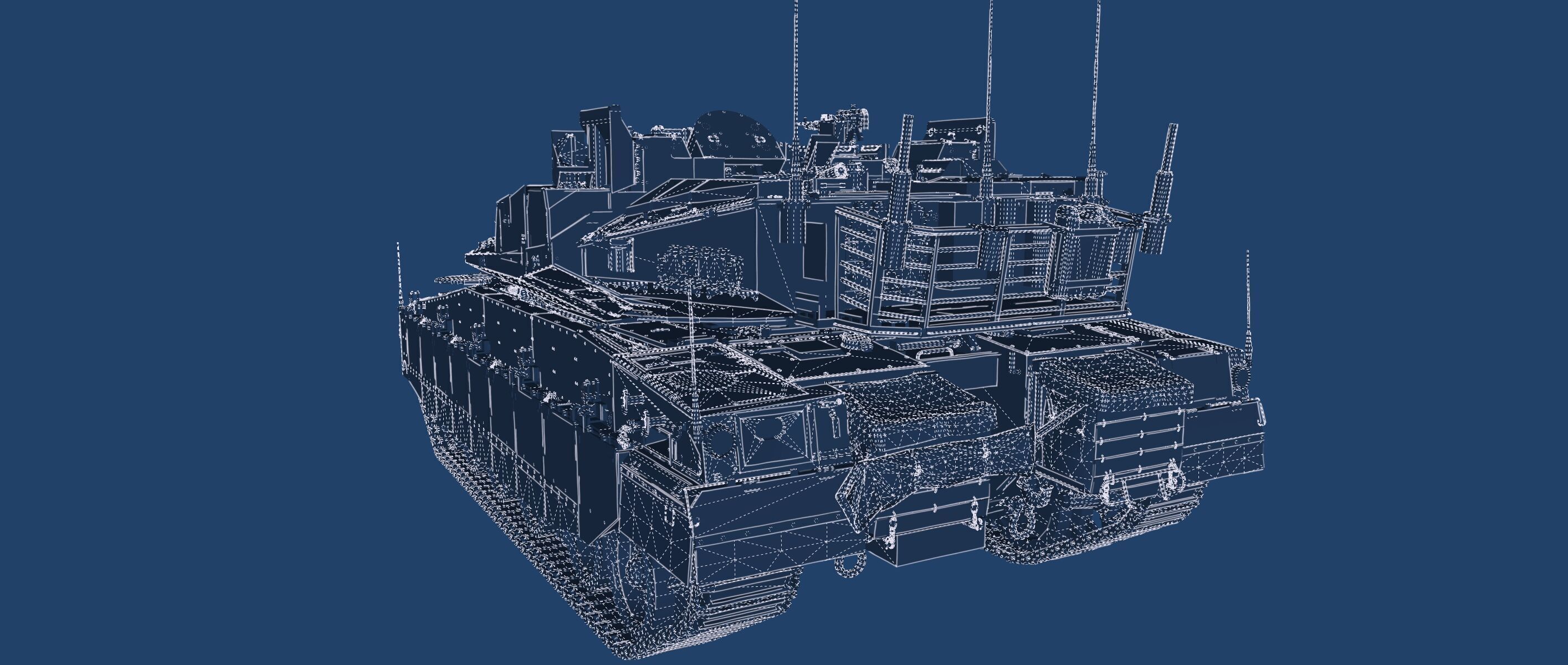 Merkava Mark 4 3D model_45